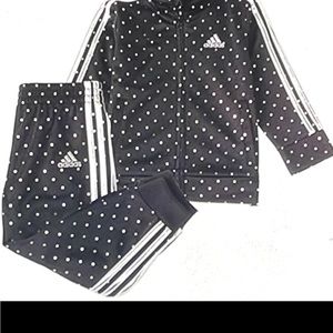 Adidas Girls Tricot Jacket &Jogger Active Set